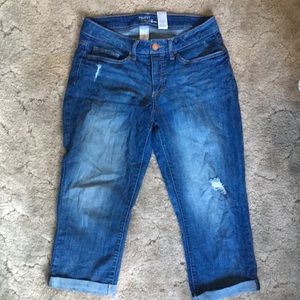 Time and Tru Walmart mid-rise jean/capris